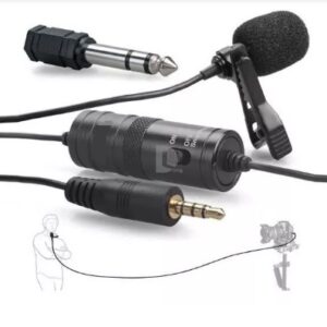 Microfone Lapela GREIKA GK-LM1 para Smartphone e Câmera